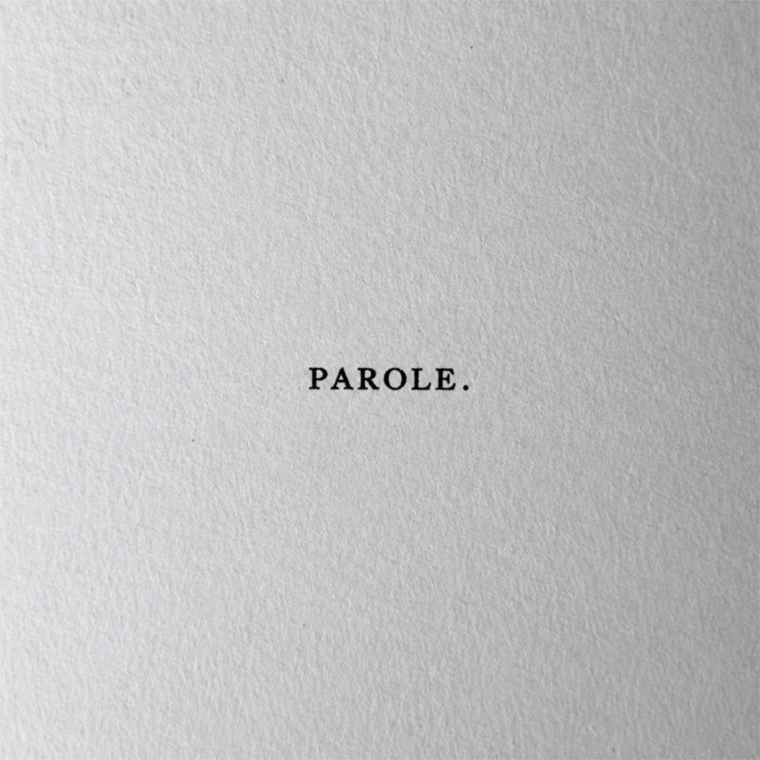 Parole.